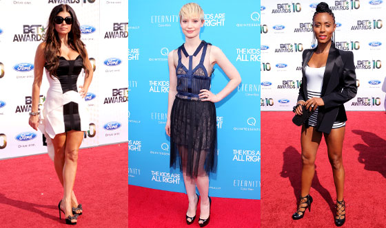 Fergie, Mia Wasikowska, Jada Pinkett Smith Fergie, Mia Wasikowska, Jada Pinkett Smith